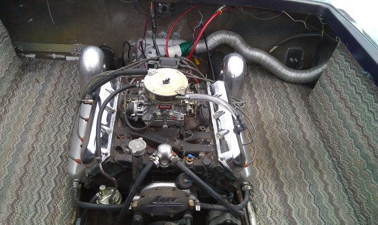 Before-Oldsmobile Motor, old interior, old floor, old stringers, old gas tanks...